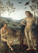 Pietro vannucci called IL perugino Apollo and Marilyn income Ah Spain oil painting artist